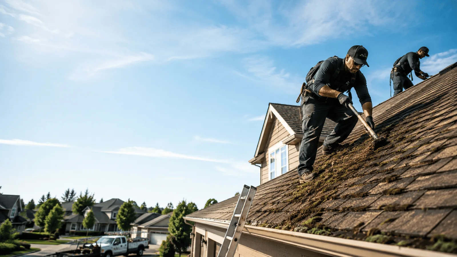 Roof Moss Removal in Marblehead, MA near me